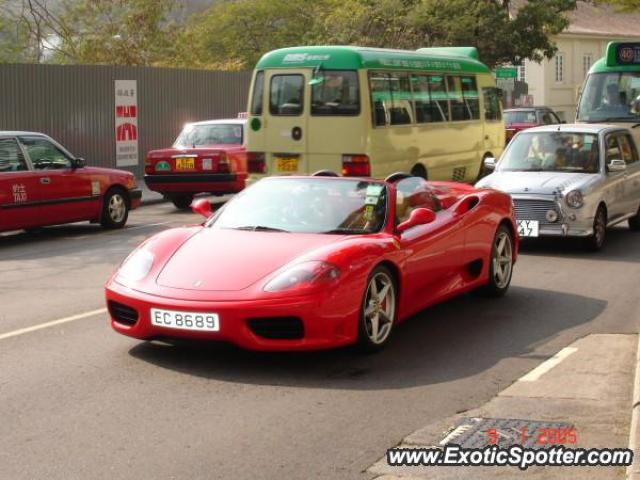 Ferrari 360 Modena spotted in Hong Kong, China