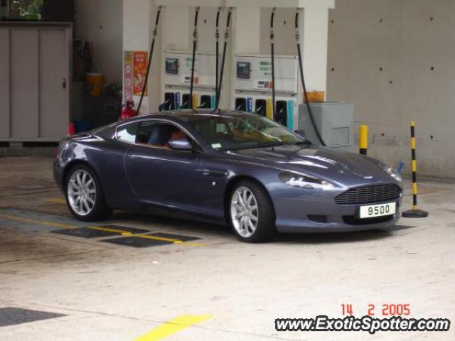 Aston Martin DB9 spotted in Hong Kong, China