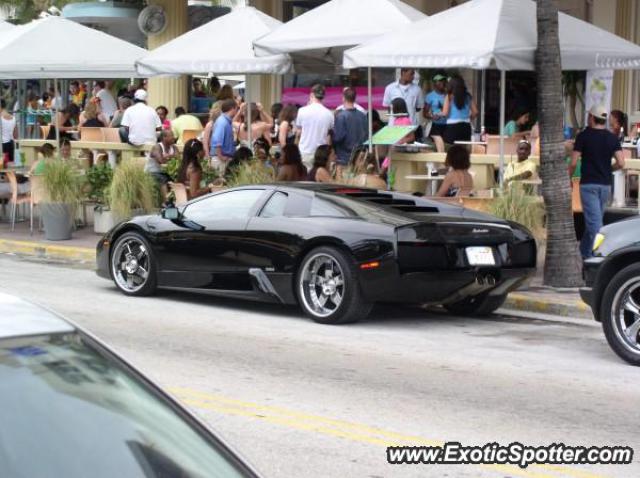 Lamborghini Murcielago spotted in South Beach, Florida