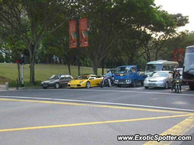 Lamborghini Murcielago spotted in Orchard, Singapore