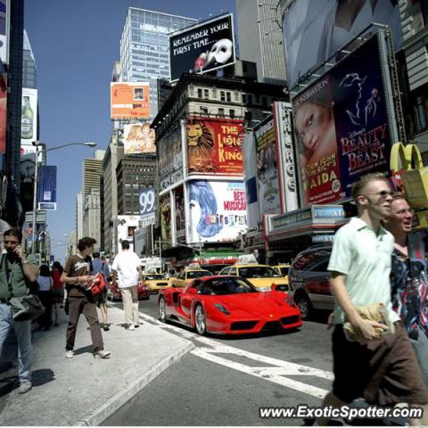 Ferrari Enzo spotted in New York, New York