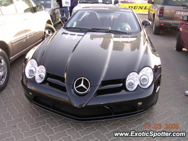 Mercedes SLR spotted in Dubai, United Arab Emirates