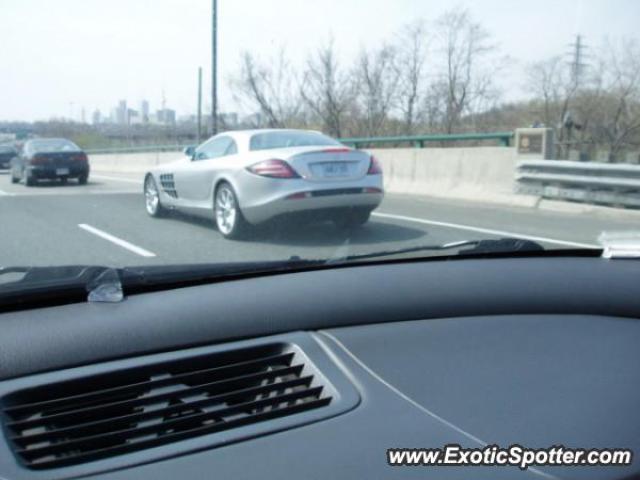 Mercedes SLR spotted in Toronto, Canada