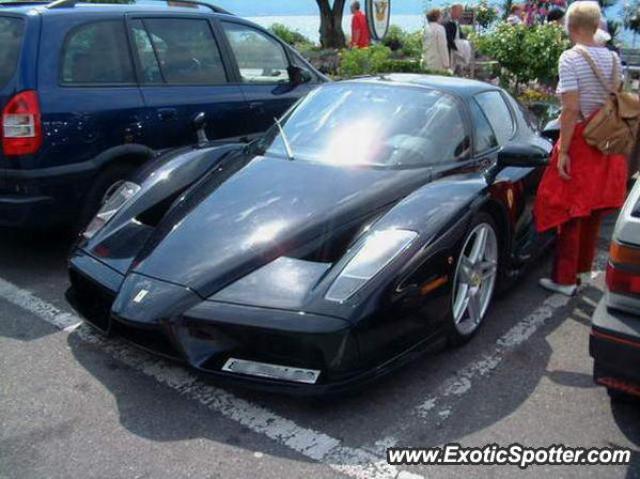 Ferrari Enzo spotted in Montreux, Switzerland