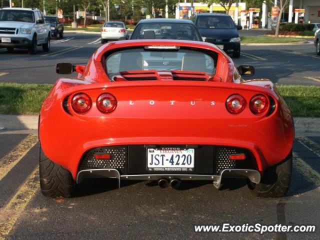 Lotus Elise spotted in Centreville, Virginia