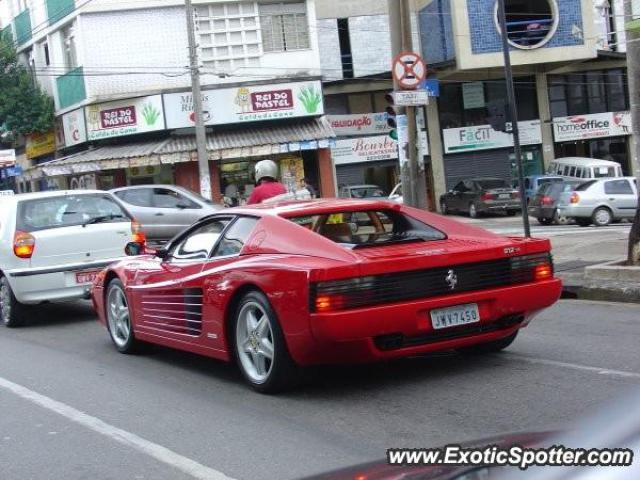 Ferrari Testarossa spotted in Belo Horizonte, Brazil