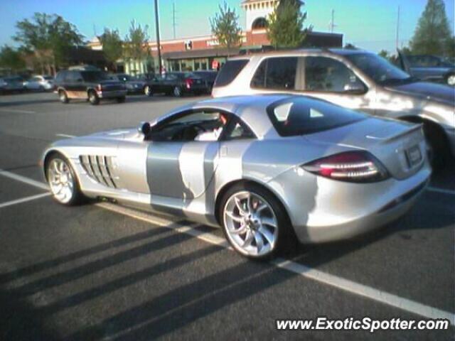 Mercedes SLR spotted in Alpharetta, Georgia