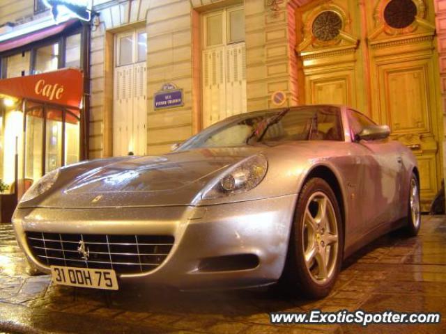 Ferrari 612 spotted in Paris, France