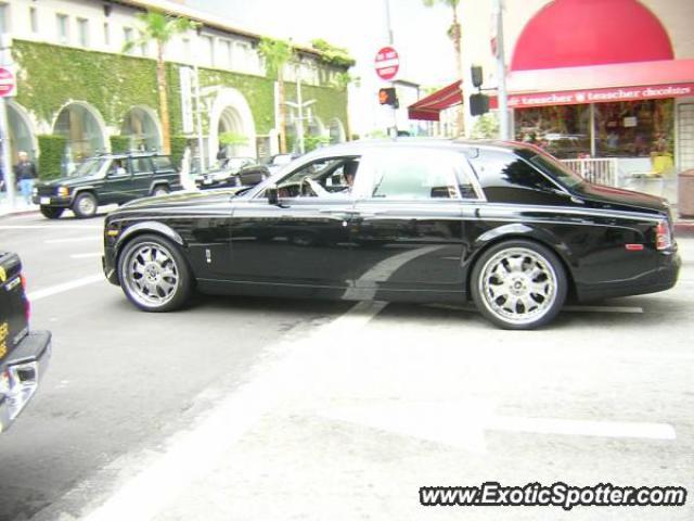 Rolls Royce Phantom spotted in Los Angeles, California