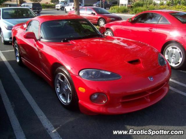 Dodge Viper spotted in Temecula, California