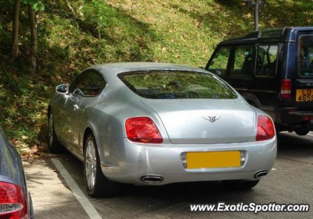 Bentley Continental spotted in Hong Kong, China