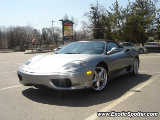 Ferrari 360 Modena spotted in Weymouth, Massachusetts