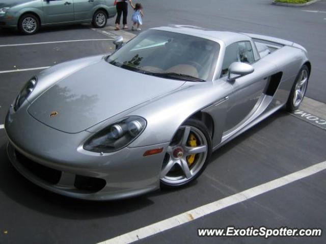 Porsche Carrera GT spotted in Cupertino, California