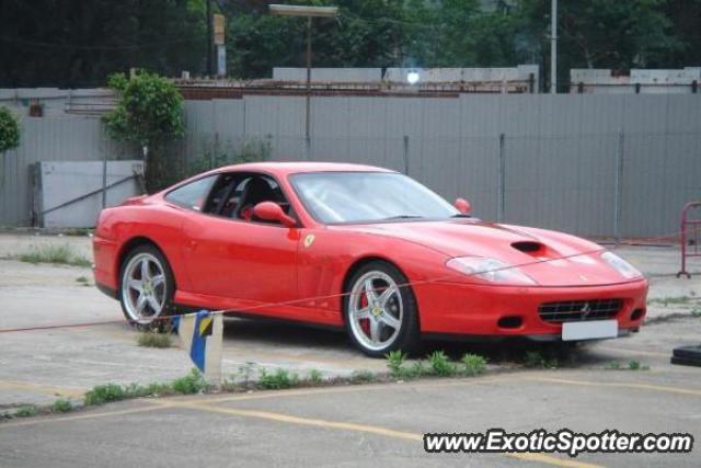 Ferrari 575M spotted in Hong Kong, China