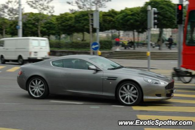 Aston Martin DB9 spotted in Zuerich, Switzerland