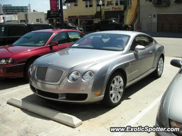 Bentley Continental spotted in San Diego, California