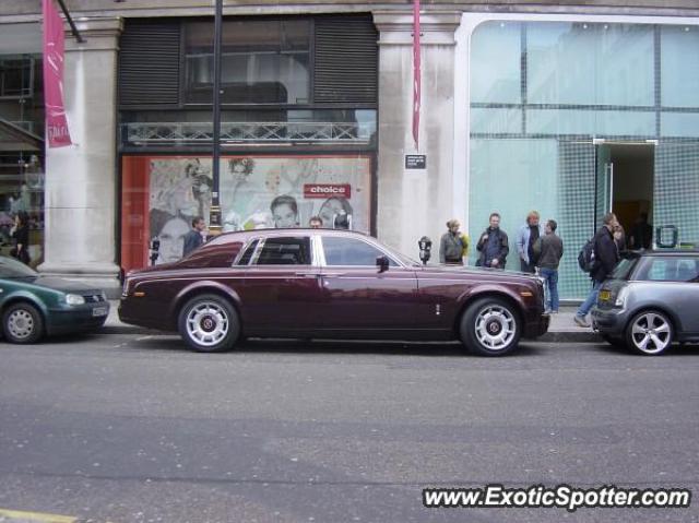 Rolls Royce Phantom spotted in London, United Kingdom