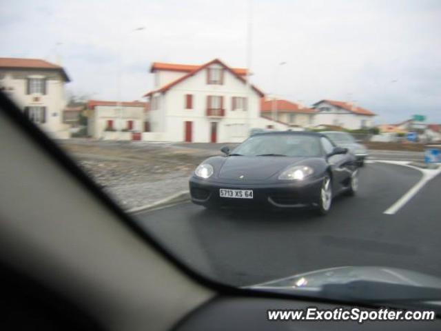 Ferrari 360 Modena spotted in Biarritz, France