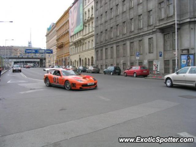 Ferrari 575M spotted in Prague, Czech Republic