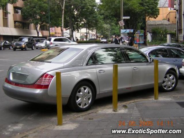 Mercedes Maybach spotted in Mexico City, Mexico