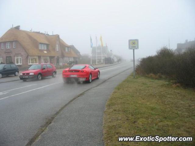 Ferrari F430 spotted in Sylt, Germany
