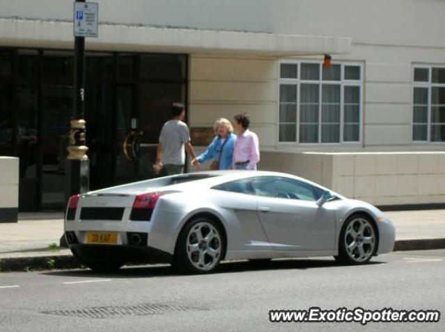 Lamborghini Gallardo spotted in London, United Kingdom