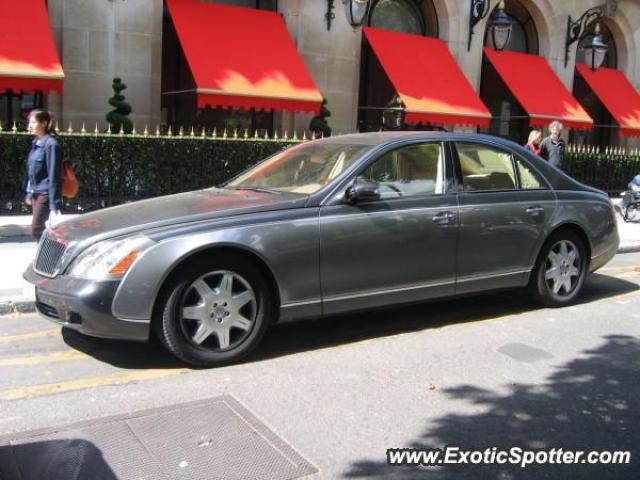 Mercedes Maybach spotted in Paris, France