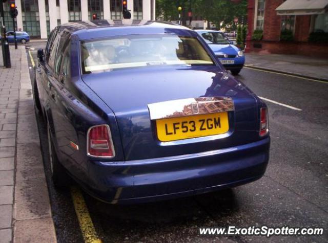 Rolls Royce Phantom spotted in London, United Kingdom