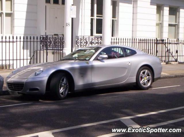 Ferrari 612 spotted in London, United Kingdom