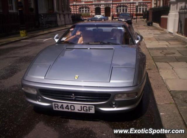 Ferrari F355 spotted in London, United Kingdom