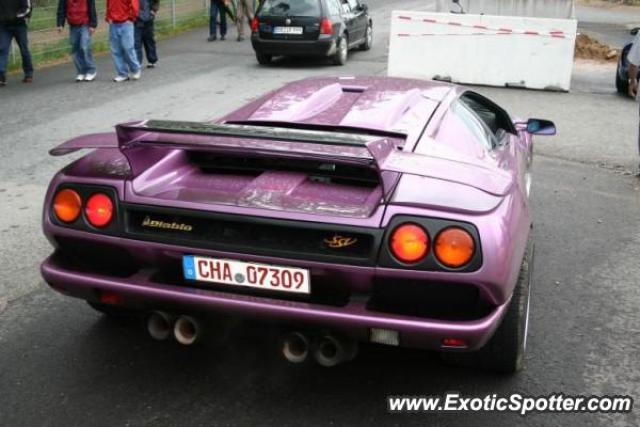 Lamborghini Diablo spotted in Hockenheim, Germany