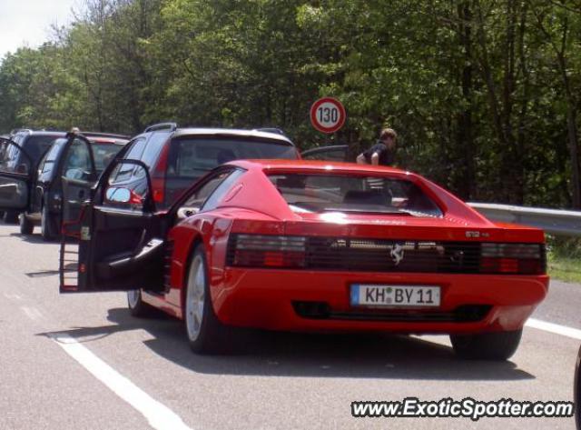 Ferrari Testarossa spotted in Koblenz, Germany