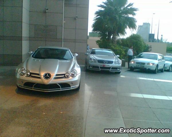 Mercedes SLR spotted in Dubai, United Arab Emirates