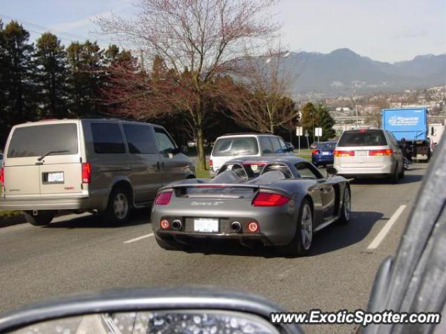 Porsche Carrera GT spotted in Vancouver, Canada