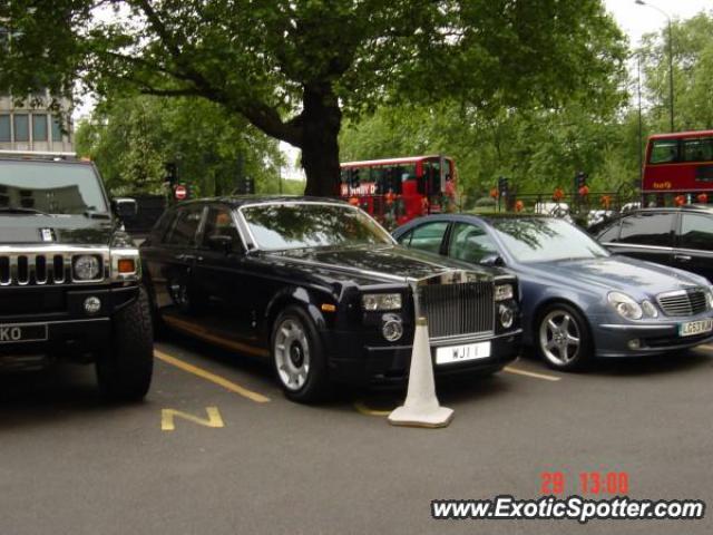 Rolls Royce Phantom spotted in London, United Kingdom