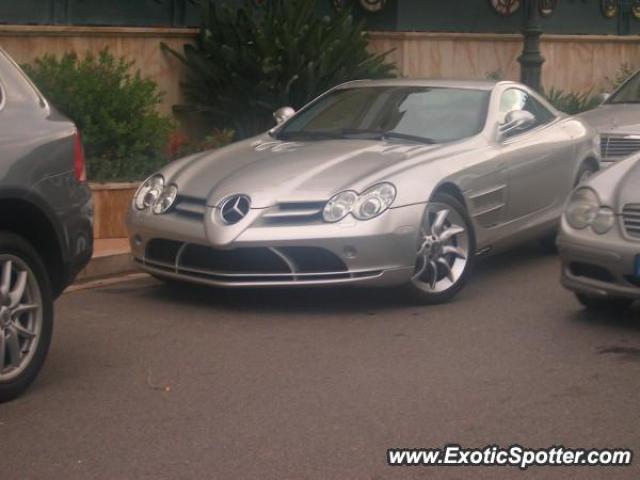 Mercedes SLR spotted in Monte Carlo, Monaco