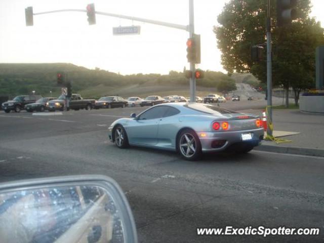 Ferrari 360 Modena spotted in Pomona, California