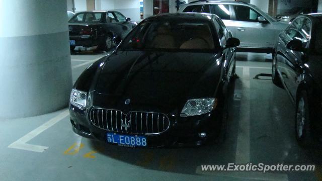 Maserati Quattroporte spotted in Shanghai, China