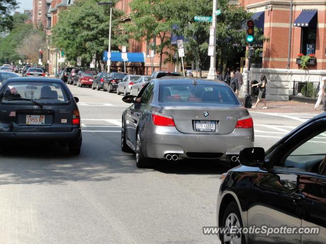 BMW M5 spotted in Boston, Massachusetts