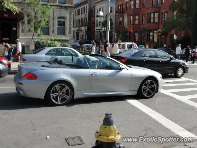 BMW M6 spotted in Boston, Massachusetts