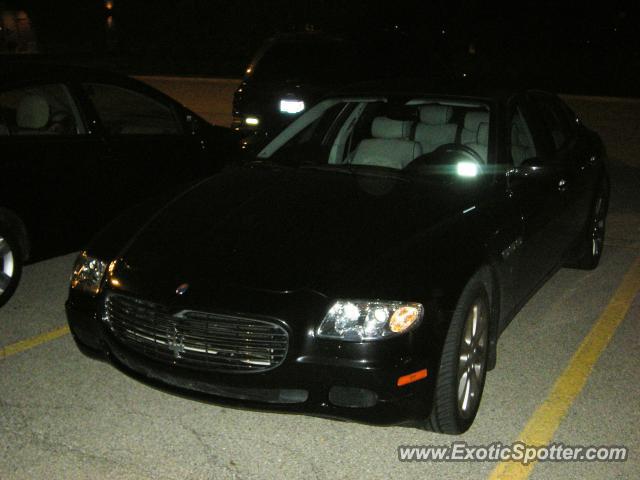 Maserati Quattroporte spotted in Deerpark, Illinois