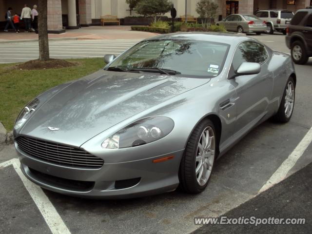 Aston Martin DB9 spotted in Houston, Texas