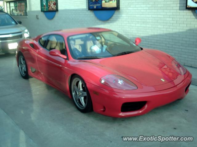 Ferrari 360 Modena spotted in Katy, Texas