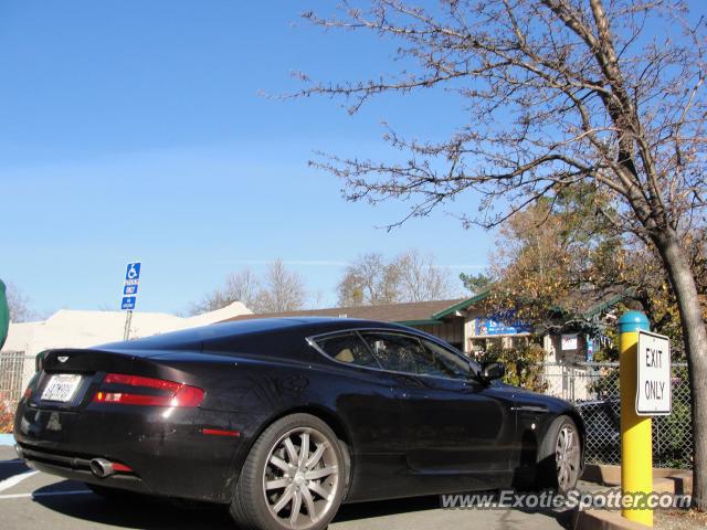 Aston Martin DB9 spotted in Orinda, California