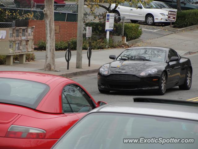 Aston Martin DB9 spotted in Orinda, California