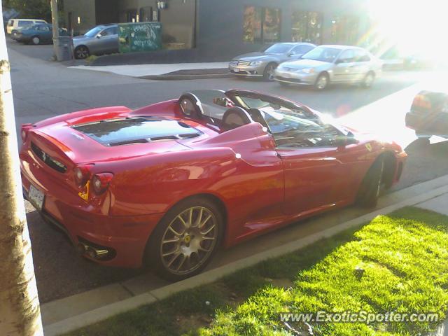 Ferrari F430 spotted in Burnaby, Canada