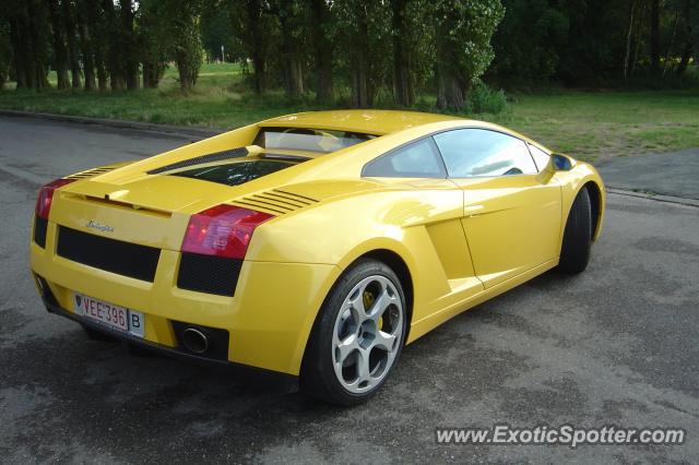 Lamborghini Gallardo spotted in Antwerpen, Belgium