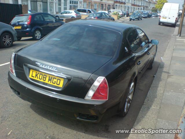 Maserati Quattroporte spotted in London, United Kingdom