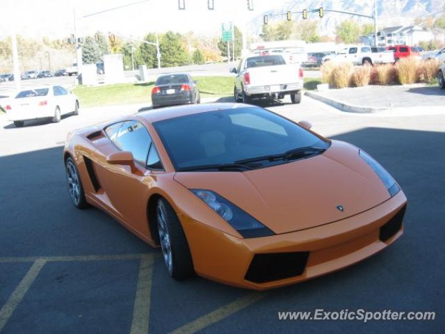 Lamborghini Gallardo spotted in Provo, Utah