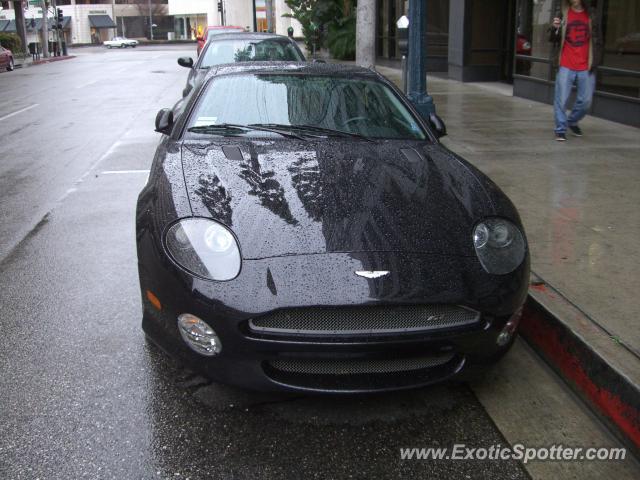 Aston Martin DB7 spotted in Beverly Hills, California